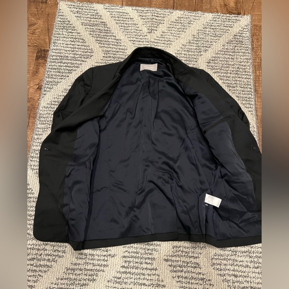 EVERLANE The Italian GoWeave Preppy Black Wool Blazer - Picture 10 of 12